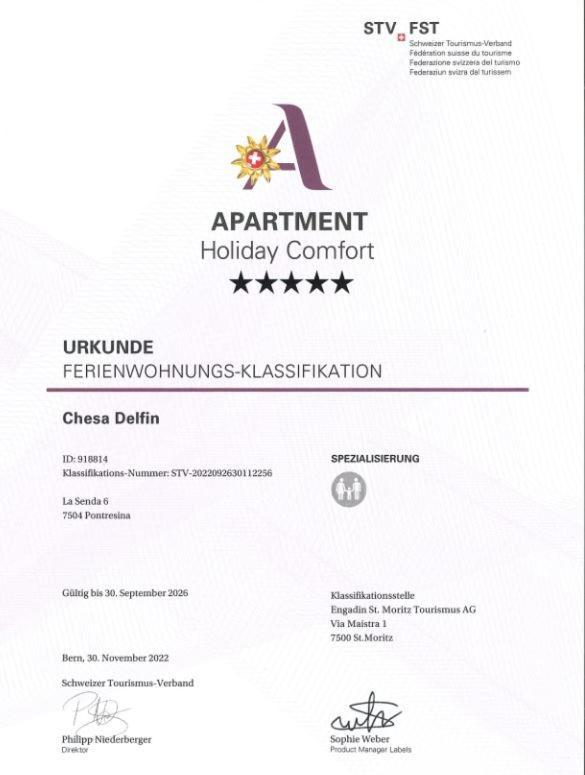 Appartement Chesa Delfin